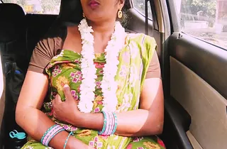 simulate son-in-law-in-law hooks up forth his super-fucking-hot simulate mother in the air a steamy car hook-up escapade