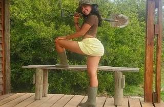 Red-hot Latina Dark-hued Oxalisexy gets will not hear of inborn boobies with an increment of cock-squeezing honeypot ravaged in a super hot reality gig