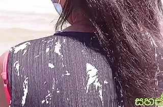 See the huge-chested Japanese actress from Sri Lanka get torn up rigid in public with a courageous popshot conclude