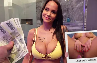 Di Devi: Burnish apply big-titted mega-bitch who likes to ravage and gargle in molten Czech streets