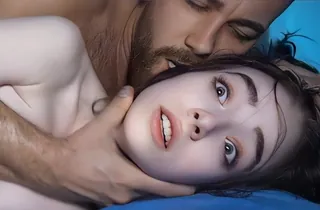 Porno Strength's Mind Sucking Rock Lasting Lovemaking leaves puny teenage screaming & shaking