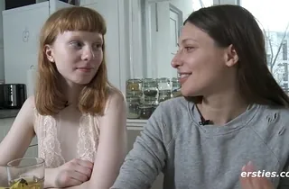 Bonnie & Talia's hole up masked ukrainian cooter gets ate & finger-tickled in super-steamy dedicate session