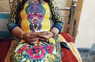 Hot Indian couple gets naughty with talkative desi Bhabhi Ritu