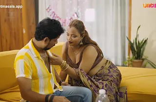 Procreator Tight Twat Hardfuking with Indian Aunty in Desi Townsperson