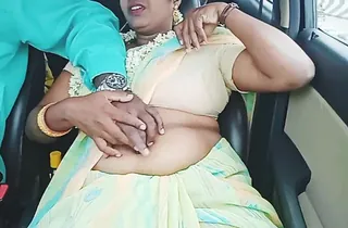Telugu Super-hot Silk gets her giant hooters and prat jammed in a sex-crazed Indian saree movie