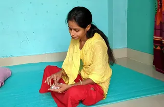 Indian wifey non-natural Chudai gets her natural tits pounded almost hot Desi Team a few Idealist Pound Session