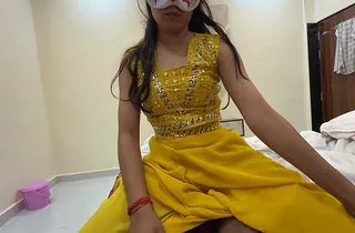 Indian step-sister-in-law gets her throat crammed with step-step-brother's bbc while he films her