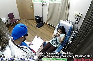 World Thickest Japanese Brat Raya Nguyen Gets Obgyn Exam By Doctor Tampa During Her Yearly GirlsGoneGyno Physical Examination