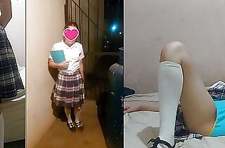 Fucking with a first-time Mexican student, a college girl at a technical school in Sinaloa
